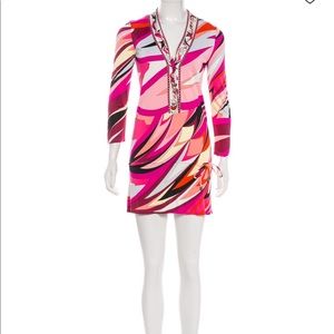 Emilio Pucci printed mini dress or tunic.